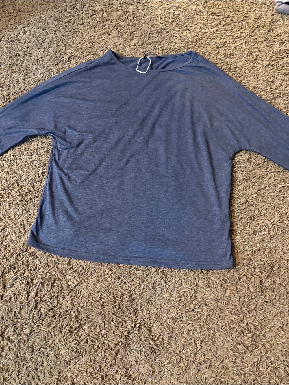 Women’s Long Sleeve Boatneck Tee - Blue